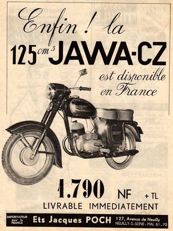 JAWA 125 france